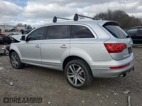 2013 Audi Q7 3.0T Premium Plus with VIN WA1LGAFE5DD004202, listed as a Copart auction lot 45193535 with 169,489 mi miles and Clean Title. Bid and sale history available at carsss.com. Image 2.