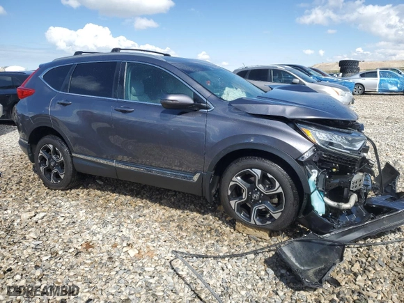 2018 Honda CR-V Touring with VIN 2HKRW2H95JH617435, listed as a Copart auction lot 51642445 with 82,698 mi miles and Salvage Title. Bid and sale history available at carsss.com. Image 4.