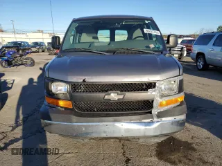 2010 Chevrolet Express Cargo Van with VIN 1GCUGADX5A1178833, listed as a Copart auction lot 80283744 with 142,960 mi miles and Salvage Title. Bid and sale history available at carsss.com. Image 5.