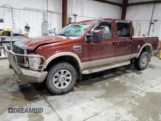 2008 Ford F-350 XL with VIN 1FTWW31R38EB42509, listed as a Copart auction lot 87502335 with 207,564 mi miles and Clean Title. Bid and sale history available at DreamBid. Image 1.