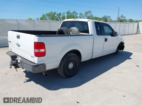 2008 Ford F-150 STX with VIN 1FTRX12W58FC07180, listed as a IAAI auction lot 41976049 with 176,872 mi miles and . Bid and sale history available at DreamBid. Image 4.