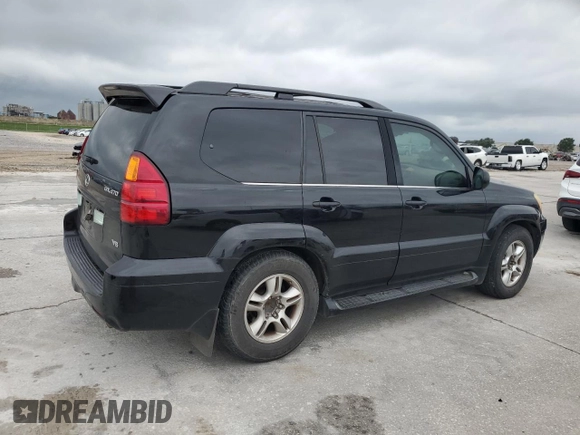 2006 Lexus GX 470 with VIN JTJBT20X360101824, listed as a Copart auction lot 70170494 with 294,122 mi miles and Clean Title. Bid and sale history available at carsss.com. Image 3.