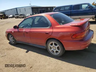 2000 Subaru Impreza RS with VIN JF1GC6751YH501153, listed as a Copart auction lot 58530374 with 91,817 mi miles and Salvage title. Bid and sale history available at DreamBid. Image 2.