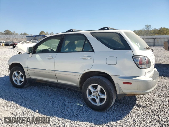 2002 Lexus RX 300 with VIN JTJGF10U220121425, listed as a Copart auction lot 77484364 with 282,394 mi miles and Salvage Title. Bid and sale history available at carsss.com. Image 2.