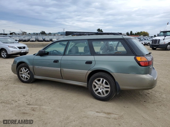2004 Subaru Legacy Wagon (Natl) Outback with VIN 4S3BH675047606885, listed as a Copart auction lot 45291555 with 230,396 mi miles and Salvage Title. Bid and sale history available at carsss.com. Image 2.