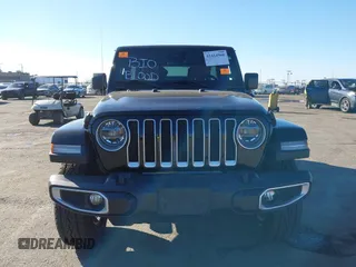 2021 Jeep Wrangler Unlimited Sahara Altitude z VIN 1C4HJXEN5MW659188, wystawiony jako IAAI lot #41414960 z przebiegiem 72 698 mil mil oraz . Historia ofert i sprzedaży dostępna na DreamBid. Obrazek 12.