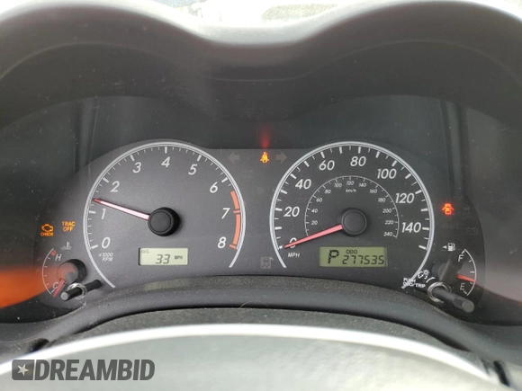 2013 Toyota Corolla L with VIN 5YFBU4EEXDP146068, listed as a Copart auction lot 51893705 with 277,535 mi miles and Salvage Title. Bid and sale history available at DreamBid. Image 9.
