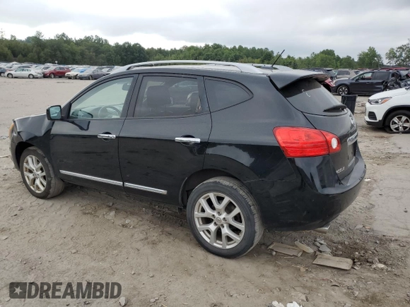 2012 Nissan Rogue SV with VIN JN8AS5MV9CW413655, listed as a Copart auction lot 81147634 with 175,443 mi miles and Clean Title. Bid and sale history available at carsss.com. Image 2.