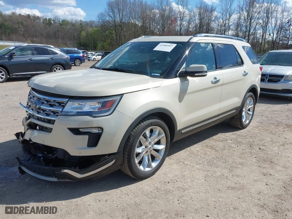 2018 Ford Explorer Limited with VIN 1FM5K7F89JGB84669, listed as a IAAI auction lot 41880507 with 93,941 mi miles. Bid and sale history available at carsss.com. Image 18.