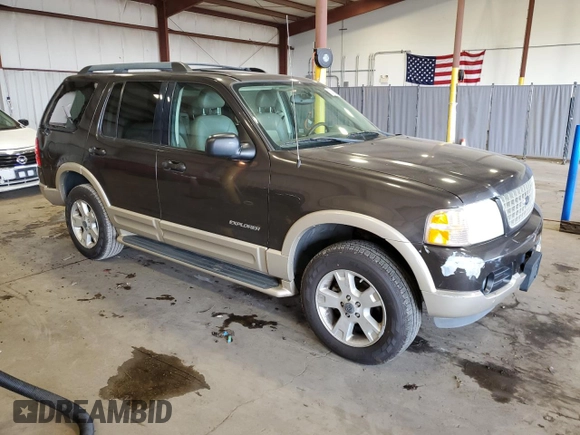 2005 Ford Explorer Eddie Bauer with VIN 1FMDU74E75UA91770, listed as a Copart auction lot 67545334 with 143,950 mi miles and Salvage title. Bid and sale history available at DreamBid. Image 4.
