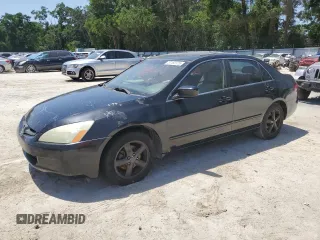 2005 Honda Accord EX-L z VIN 1HGCM56835A044329, wystawiony jako Copart lot #57153725 z przebiegiem 194 938 mil mil oraz Szkoda całkowita • Salvage title. Historia ofert i sprzedaży dostępna na DreamBid. Obrazek 1.