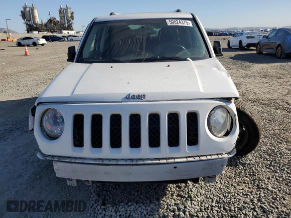2017 Jeep Patriot High Altitude with VIN 1C4NJPFA6HD121390, listed as a Copart auction lot 50024375 with 127,814 mi miles and Salvage Title. Bid and sale history available at carsss.com. Image 5.
