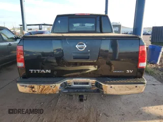 2012 Nissan Titan SV with VIN 1N6BA0ED5CN302776, listed as a Copart auction lot 55096625 with 128,484 mi miles and Salvage title. Bid and sale history available at DreamBid. Image 6.