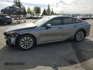 2023 Toyota Mirai XLE with VIN JTDAAAAA8PA010245, listed as a Copart auction lot 43749945 with 21,609 mi miles and Salvage Title. Bid and sale history available at carsss.com. Image 1.