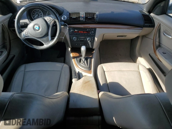 2008 BMW 1 Series 128i with VIN WBAUN13568VH80214, listed as a Copart auction lot 77264334 with 98,400 mi miles and Clean Title. Bid and sale history available at DreamBid. Image 8.