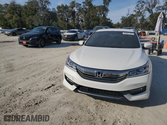 2017 Honda Accord Sport with VIN 1HGCR2F58HA066854, listed as a Copart auction lot 43405125 with 142,548 mi miles and Salvage Title. Bid and sale history available at carsss.com. Image 5.