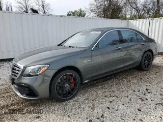 2018 Mercedes-Benz S 63 AMG with VIN WDDUG8JB8JA396370, listed as a Copart auction lot 81920304 with 41,713 mi miles and Salvage Title. Bid and sale history available at DreamBid. Image 1.