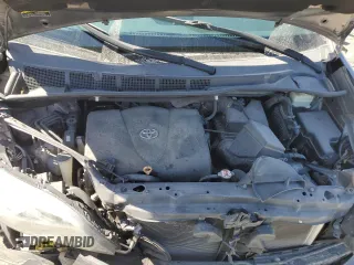 2017 Toyota Sienna LE Auto Access Seat with VIN 5TDKZ3DC1HS820732, listed as a Copart auction lot 54251475 with 104,560 mi miles and Salvage title. Bid and sale history available at DreamBid. Image 12.