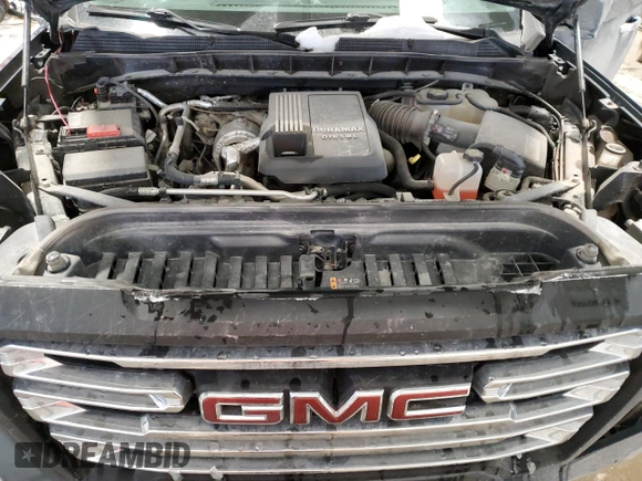 2021 GMC Sierra 1500 SLT with VIN 1GTU9DET9MZ317228, listed as a Copart auction lot 44962005 with 97,980 mi miles and Salvage title. Bid and sale history available at DreamBid. Image 12.