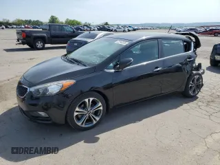 2016 Kia Forte EX with VIN KNAFX5A82G5628739, listed as a Copart auction lot 52540205 with 47,286 mi miles and Salvage Title. Bid and sale history available at carsss.com. Image 1.