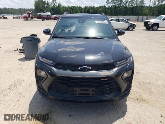 2021 Chevrolet TrailBlazer RS with VIN KL79MTSLXMB117435, listed as a Copart auction lot 56006904 with 19,905 mi miles and Salvage Title. Bid and sale history available at DreamBid. Image 5.