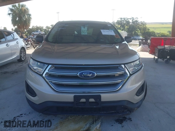2017 Ford Edge SE z VIN 2FMPK3G95HBB02463, wystawiony jako IAAI lot #42743730 z przebiegiem 108 592 mil mil oraz . Historia ofert i sprzedaży dostępna na DreamBid. Obrazek 13.