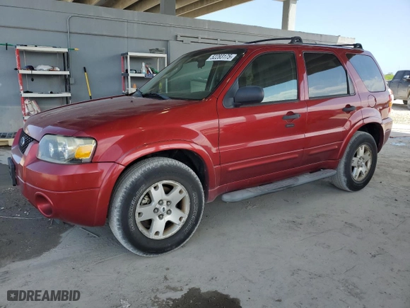 2007 Ford Escape XLT with VIN 1FMYU93127KB17721, listed as a Copart auction lot 52283175 with 126,520 mi miles and Clean Title. Bid and sale history available at carsss.com. Image 1.