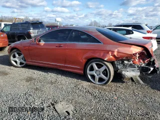 2010 Mercedes-Benz CL-Class CL 550 with VIN WDDEJ8GB3AA025503, listed as a Copart auction lot 87237684 with 114,469 mi miles and Salvage Title. Bid and sale history available at carsss.com. Image 2.