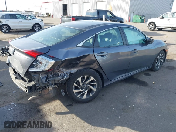 2016 Honda Civic Sedan EX with VIN 19XFC2F77GE242500, listed as a IAAI auction lot 41296714 with 143,051 mi miles. Bid and sale history available at carsss.com. Image 4.