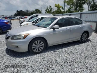 2011 Honda Accord EX-L z VIN 1HGCP3F84BA018491, wystawiony jako Copart lot #60306505 z przebiegiem 125 807 mil mil oraz Czysty tytuł • Clean title. Historia ofert i sprzedaży dostępna na DreamBid. Obrazek 1.