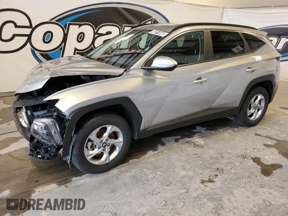 2023 Hyundai Tucson SEL with VIN 5NMJBCAE5PH195212, listed as a Copart auction lot 50311045 with 57,825 mi miles and Non Repairable. Bid and sale history available at DreamBid. Image 1.