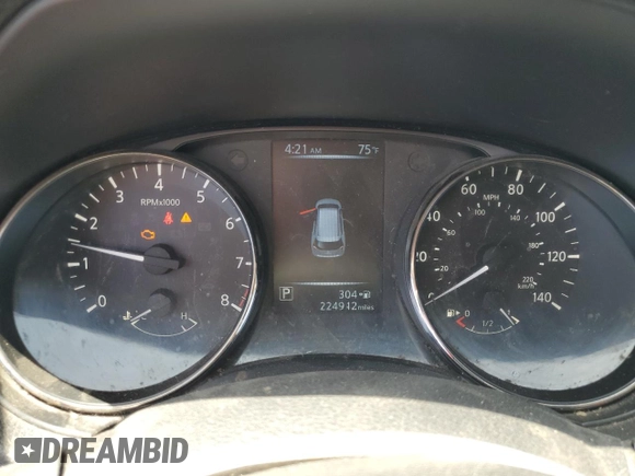 2017 Nissan Rogue S с VIN KNMAT2MVXHP536129, выставлен на аукционе Copart как лот 58325725 с пробегом 224 912 миль миль и Чистый • Clean title. История ставок и продаж доступна на DreamBid. Изображение 9.