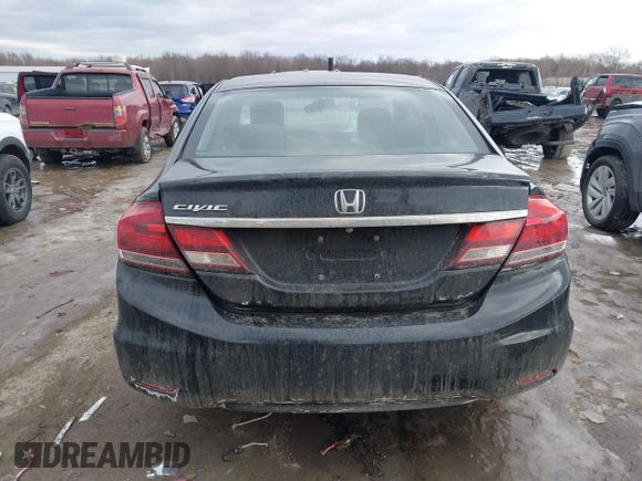 2015 Honda Civic LX with VIN 2HGFB2F50FH502578, listed as a IAAI auction lot 41417830 with 183,137 mi miles and . Bid and sale history available at DreamBid. Image 16.