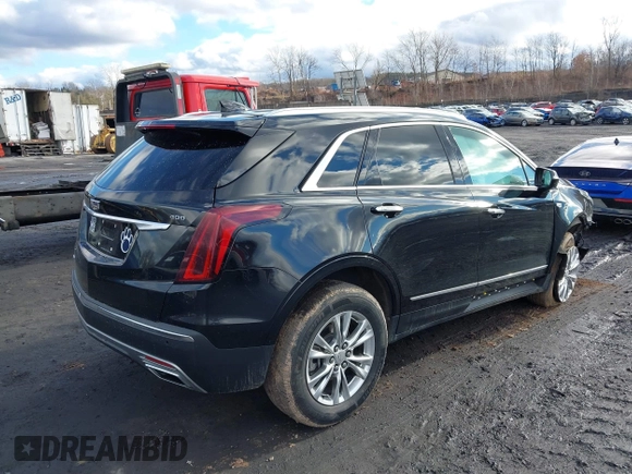 2020 Cadillac XT5 Premium Luxury AWD with VIN 1GYKNDRS2LZ183191, listed as a IAAI auction lot 41217033 with 87,307 mi miles. Bid and sale history available at carsss.com. Image 4.
