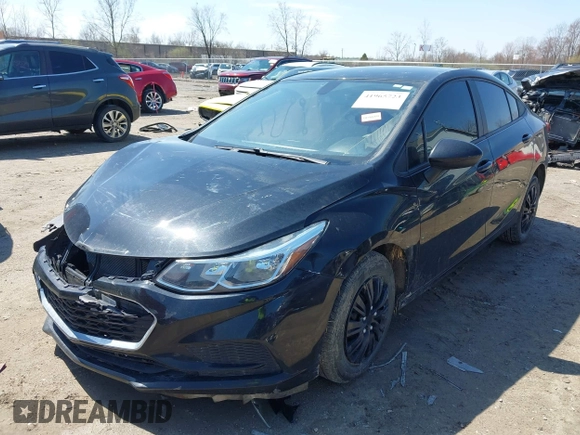 2018 Chevrolet Cruze LS with VIN 1G1BC5SM4J7229277, listed as a IAAI auction lot 41965723 with 114,660 mi miles and . Bid and sale history available at DreamBid. Image 2.