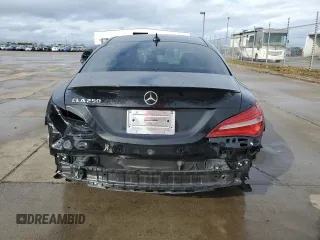 2018 Mercedes-Benz CLA 250 with VIN WDDSJ4EB1JN612712, listed as a Copart auction lot 45273445 with 59,867 mi miles and Salvage title. Bid and sale history available at DreamBid. Image 6.