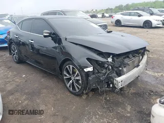 2018 Nissan Maxima SV z VIN 1N4AA6AP9JC369624, wystawiony jako IAAI lot #41902943 z przebiegiem 121 615 mil mil oraz . Historia ofert i sprzedaży dostępna na DreamBid. Obrazek 1.