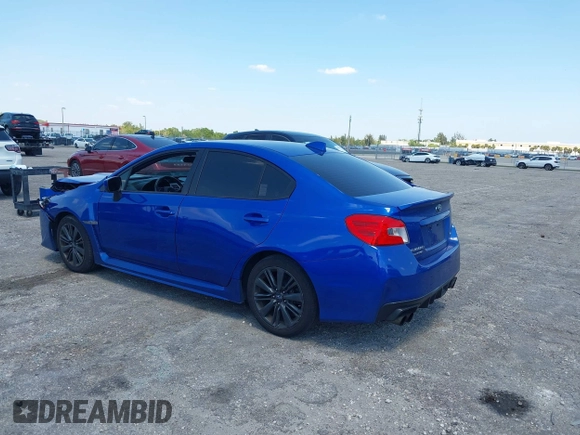 2017 Subaru WRX with VIN JF1VA1B66H9828965, listed as a IAAI auction lot 42057766 with 100,207 mi miles. Bid and sale history available at carsss.com. Image 3.