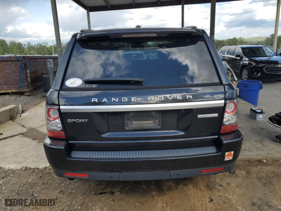 2013 Land Rover Range Rover Sport HSE LUX with VIN SALSK2D4XDA775362, listed as a Copart auction lot 52504685 with 187,195 mi miles and Clean Title. Bid and sale history available at carsss.com. Image 6.