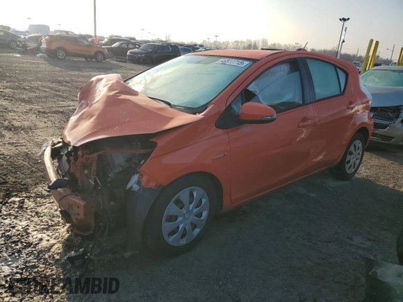 2013 Toyota Prius One with VIN JTDKDTB38D1040283, listed as a Copart auction lot 48317715 with 100,695 mi miles and Clean Title. Bid and sale history available at carsss.com. Image 1.