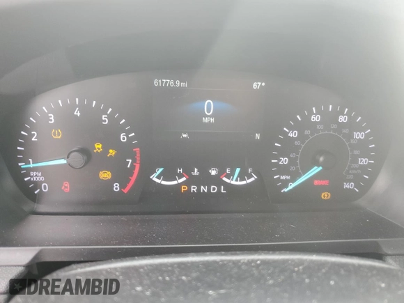 2023 Ford Explorer with VIN 1FMSK8BH9PGA84806, listed as a Copart auction lot 54875205 with 61,776 mi miles and Salvage title. Bid and sale history available at DreamBid. Image 9.