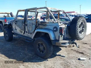2017 Jeep Wrangler Unlimited Sahara с VIN 1C4BJWEG5HL546544, выставлен на аукционе IAAI как лот 41653288 с пробегом Не указан миль и . История ставок и продаж доступна на DreamBid. Изображение 3.