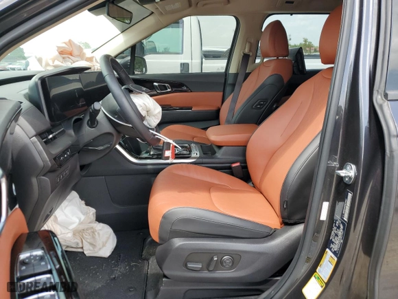 2023 Kia Carnival SX Prestige with VIN KNDNE5H32P6277047, listed as a Copart auction lot 65746354 with 23,873 mi miles and Salvage Title. Bid and sale history available at carsss.com. Image 7.