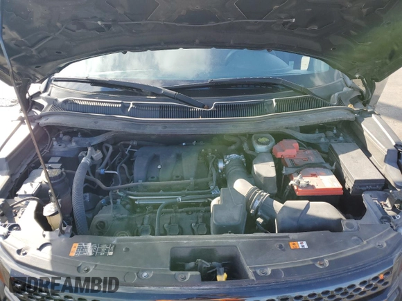 2015 Ford Utility Police Interceptor with VIN 1FM5K8AR8FGA78467, listed as a Copart auction lot 43581655 with 183,077 mi miles and Salvage Title. Bid and sale history available at carsss.com. Image 12.