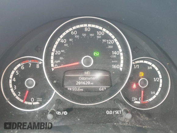 2013 Volkswagen Beetle 2.5L с VIN 3VWJX7AT7DM614139, выставлен на аукционе Copart как лот 78745604 с пробегом 201 620 миль миль и Списание • Salvage title. История ставок и продаж доступна на DreamBid. Изображение 9.