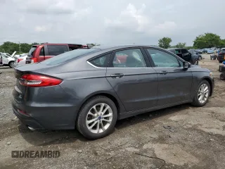 2020 Ford Fusion SE with VIN 3FA6P0HD9LR165097, listed as a Copart auction lot 64511705 with 44,336 mi miles and Salvage title. Bid and sale history available at DreamBid. Image 3.