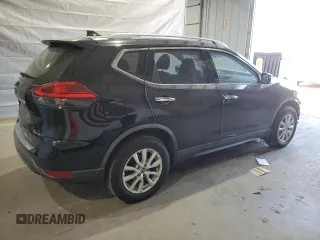 2017 Nissan Rogue SV with VIN KNMAT2MV5HP612016, listed as a Copart auction lot 55304695 with 98,826 mi miles and Salvage title. Bid and sale history available at DreamBid. Image 3.