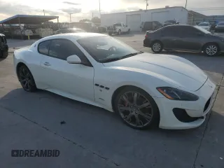 2016 Maserati GranTurismo MC with VIN ZAM45VLA0G0177478, listed as a Copart auction lot 78475284 with 0 mi miles and Salvage Title. Bid and sale history available at carsss.com. Image 4.