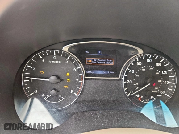 2016 Nissan Altima SV with VIN 1N4AL3AP4GC155058, listed as a Copart auction lot 61623325 with 158,806 mi miles and Salvage title. Bid and sale history available at DreamBid. Image 9.