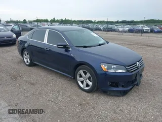 2014 Volkswagen Passat Wolfsburg Edition with VIN 1VWAT7A35EC044446, listed as a IAAI auction lot 42558007 with 165,285 mi miles and . Bid and sale history available at DreamBid. Image 1.